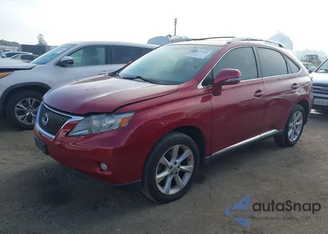 2012 Lexus Rx 350 from USA, damaged, VIN 2T2BK1BA6CC123905